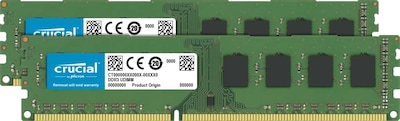 Foto 1 | Kit De Escritorio Ram Crucial De 16 Gb (2 X 8 Gb) Ddr3 1600 Mhz Cl11 - Venta Internacional.