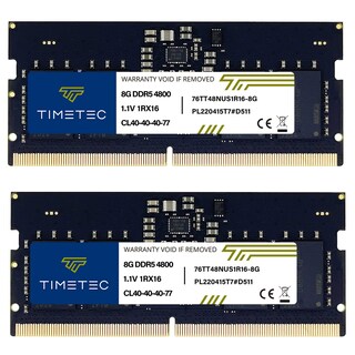 Foto 1 | Memoria Ram Para Portátil Timetec 16 Gb Ddr5 4800 Mhz 2x8 Gb - Venta Internacional.