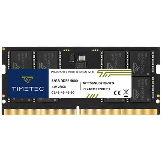 Foto 1 | Módulo Ram De Memoria Portátil Timetec 32 Gb Ddr5 5600 Mhz Pc5-44800 - Venta Internacional.