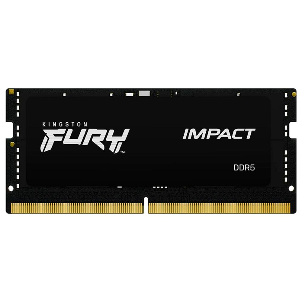 Foto 2 pulgar | Memoria Ram Ddr5 32gb 4800mhz Kingston Fury Impact 1x32gb Cl38 Laptop Kf548s38ib-32 Color Negro