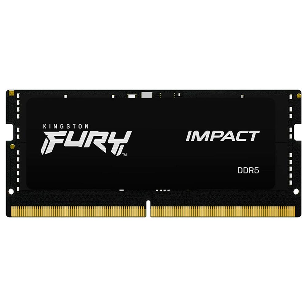 Memoria Ram Ddr5 32gb 4800mhz Kingston Fury Impact 1x32gb Cl38 Laptop Kf548s38ib-32 Color Negro