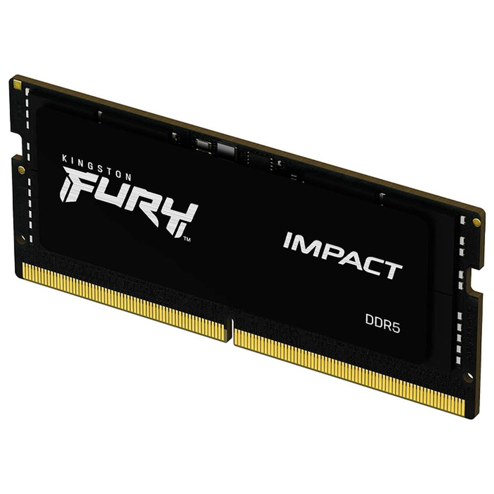 Foto 3 pulgar | Memoria Ram Ddr5 32gb 4800mhz Kingston Fury Impact 1x32gb Cl38 Laptop Kf548s38ib-32 Color Negro