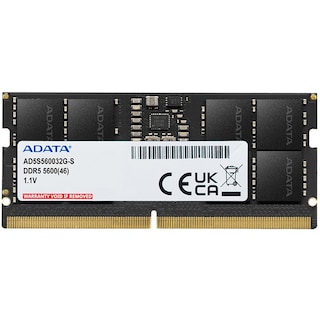 Foto 1 | Memoria Ram Ddr5 16gb 5600mt/s Adata 1x16gb Laptop Negro Ad5s560016g-s