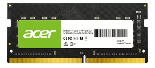 Foto 2 pulgar | Memoria Ram Sodimm Acer Sd100 Ddr4 8gb 3200mhz Laptop Bl.9bwwa.206