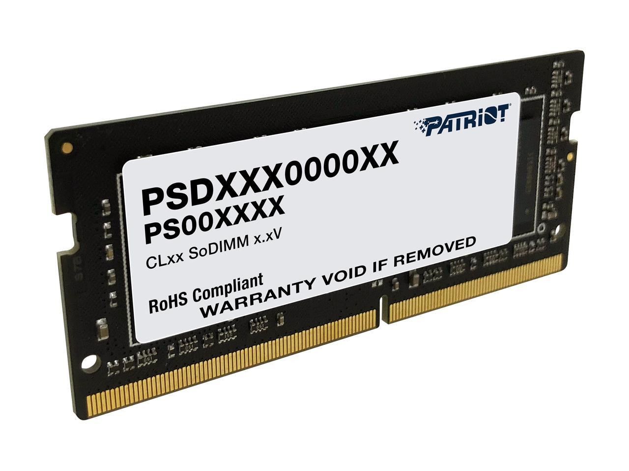 Foto 1 | Memoria Para Laptop 1 Modulo Ddr4 Sodimm Patriot Signature 8gb (1x8gb) 3200mhz Cl22