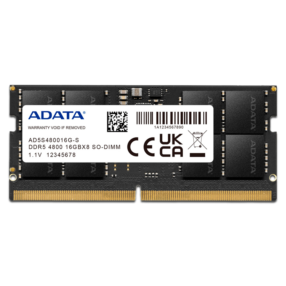 Foto 2 pulgar | Memoria Sodimm Adata AD5S480016G-S de 16 GB DDR5 PC5-38400 4800Mhz