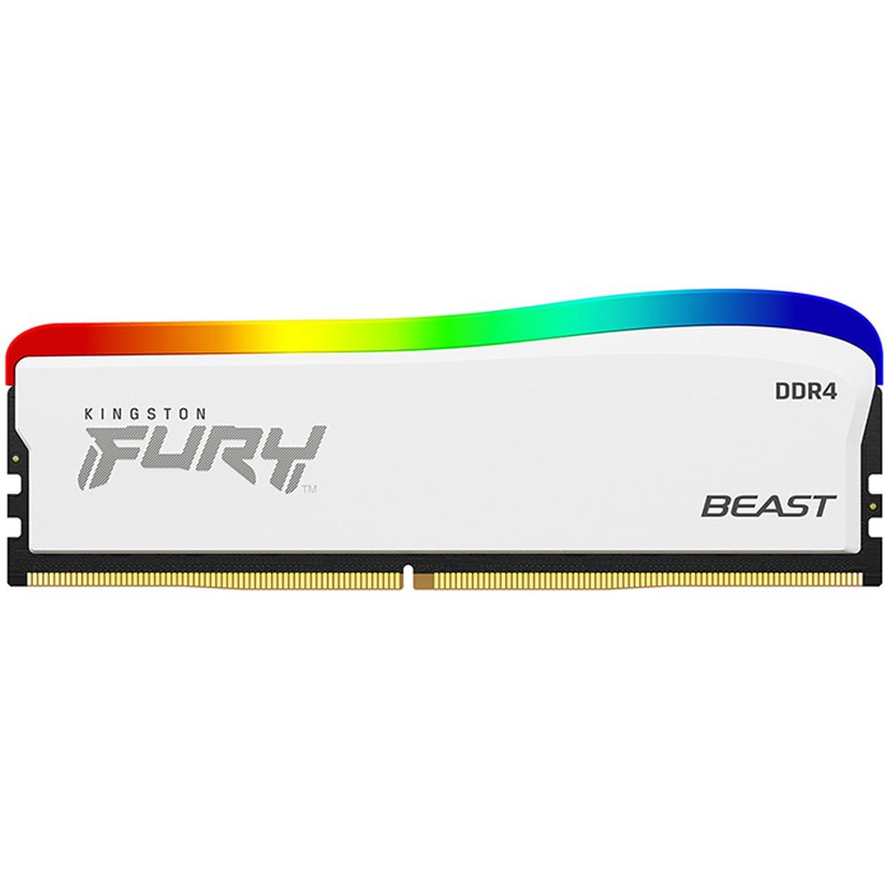 Foto 2 pulgar | Memoria RAM DDR4 Kingston Fury Beast de 8 Gb 3200 Mhz RGB