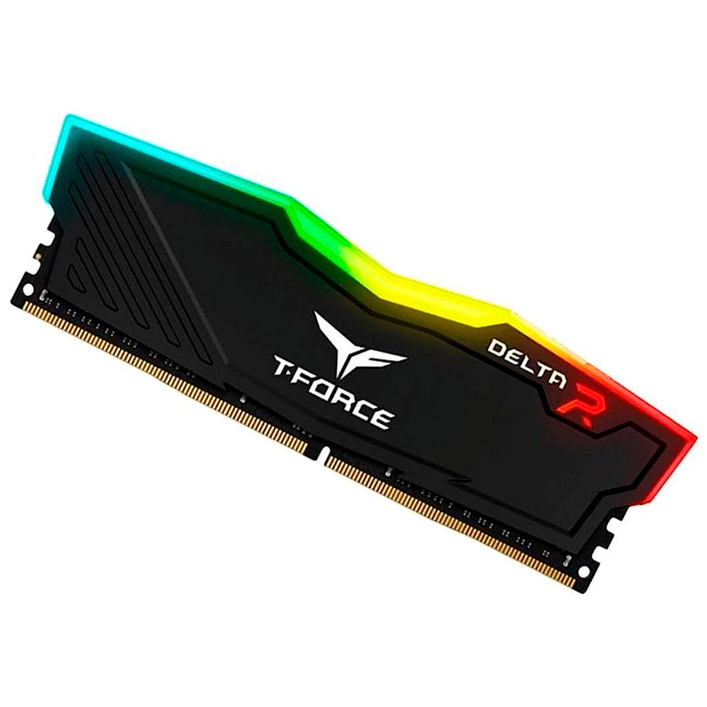 Foto 3 pulgar | Memoria RAM Ddr4 16gb 3200mhz Team Group T-Force Delta RGB 1x16gb Tf3d416g3200hc16f01 color Negro