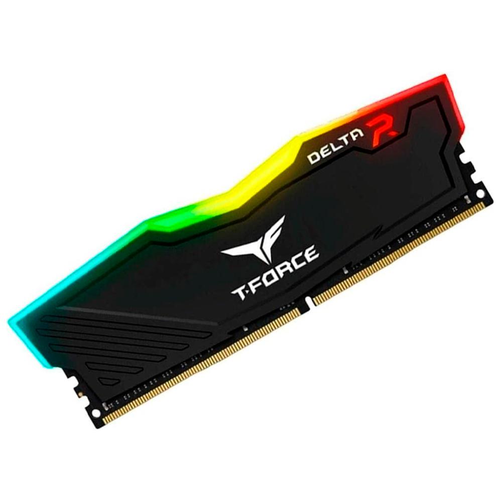 Foto 5 pulgar | Memoria RAM Ddr4 16gb 3200mhz Team Group T-Force Delta RGB 1x16gb Tf3d416g3200hc16f01 color Negro