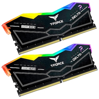 Foto 3 | Memoria RAM DDR5 32GB 6000MT/S Team Group T-Force Delta RGB 2X16GB Ff3d532g6000hc38adc01 color Negro