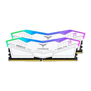 Foto 5 | Memoria RAM DDR5 32GB 6000MT/S Team Group T-Force Delta RGB 2X16GB Ff4d532g6000hc38adc01 color Blanco