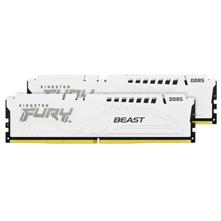 Foto 5 | Memoria Ram Ddr5 64gb 5600mt/s Kingston Fury Beast 2x32gb Blanco Kf556c36bwek2-64