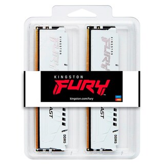 Foto 6 | Memoria Ram Ddr5 64gb 5600mt/s Kingston Fury Beast 2x32gb Blanco Kf556c36bwek2-64