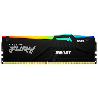 Foto 1 | Memoria RAM DDR5 32 GB 5200mt/s Kingston Fury Beast RGB 1x32 GB KF552C36BBEA-32 Negro