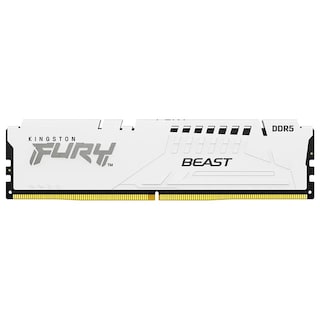 Foto 1 | Memoria RAM DDR5 32 GB 5200mt/s Kingston Fury Beast 1x32 GB KF552C36BWE-32 Blanco