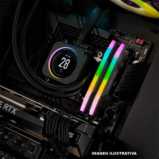 Foto 6 | Memoria RAM Ddr5 64gb 5200mt/s Corsair Vengeance RGB 2x32gb Negro
