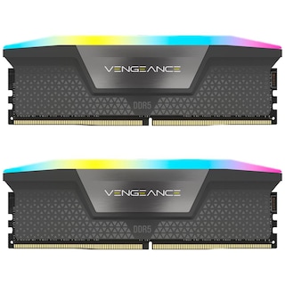 Foto 1 | Memoria RAM Ddr5 64gb 5200mt/s Corsair Vengeance RGB Amd Expo 2x32gb Gris