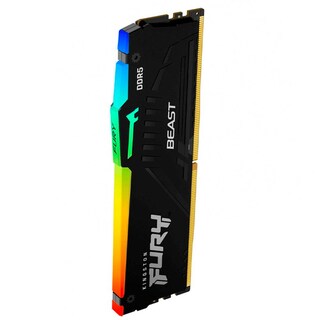 Foto 3 | Memoria RAM Ddr5 16gb 5200mt/s Kingston Fury Beast RGB 1x16gb Kf552c40bba-16 Negra