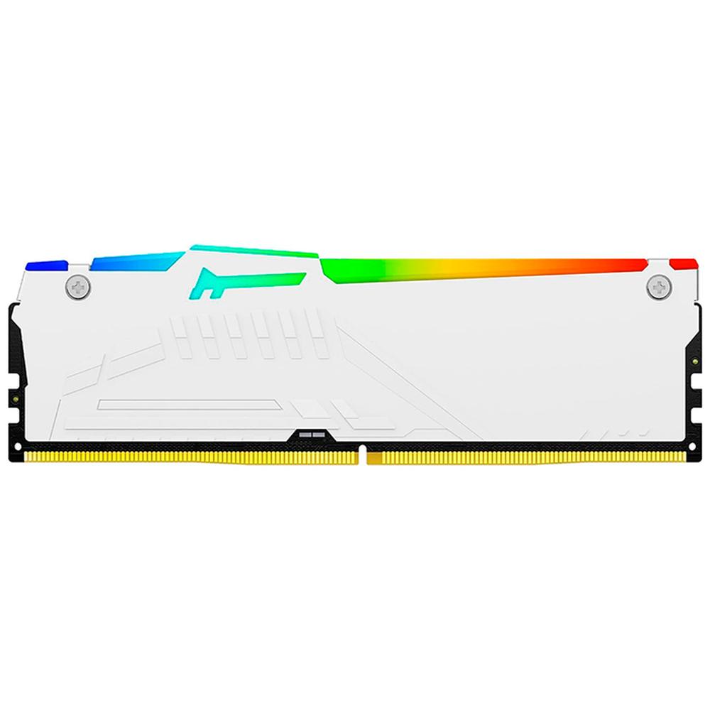 Foto 5 pulgar | Memoria Ram Ddr5 32gb 5600mt/s Kingston Fury Beast Rgb 1x32gb Kf556c36bwea-32 color Blanco