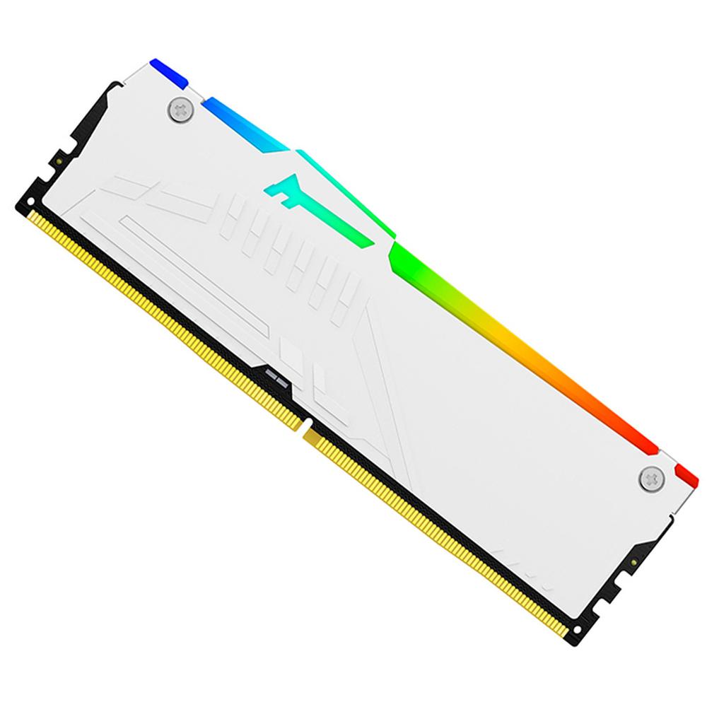 Foto 6 pulgar | Memoria Ram Ddr5 32gb 5600mt/s Kingston Fury Beast Rgb 1x32gb Kf556c36bwea-32 color Blanco