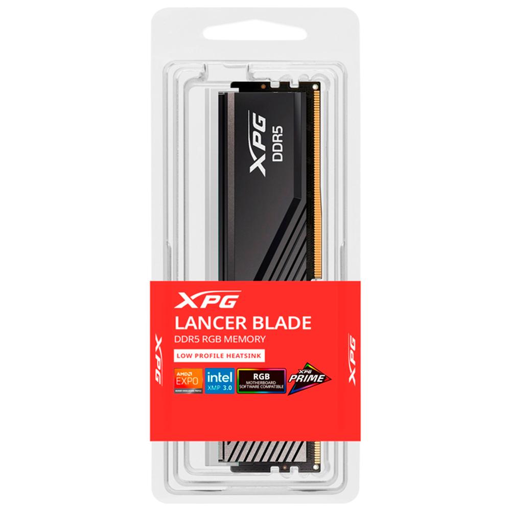 Foto 5 pulgar | Memoria Ram Ddr5 16gb 6000mt/s Xpg Lancer Blade Rgb 1x16gb Negro Ax5u6000c3016g-slabrbk