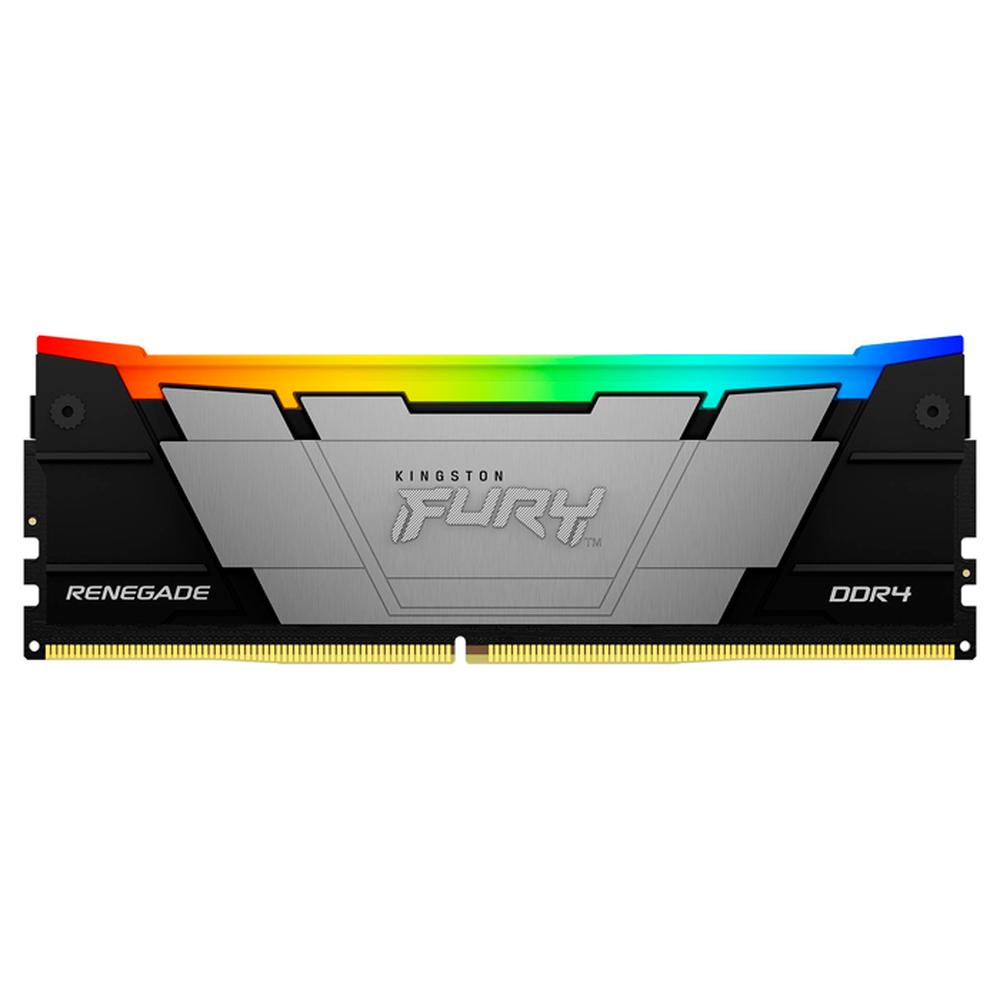 Memoria Ram Ddr4 16gb 3200mhz Kingston Fury Renegade Rgb 1x16gb Kf432c16rb12a/16 Negro