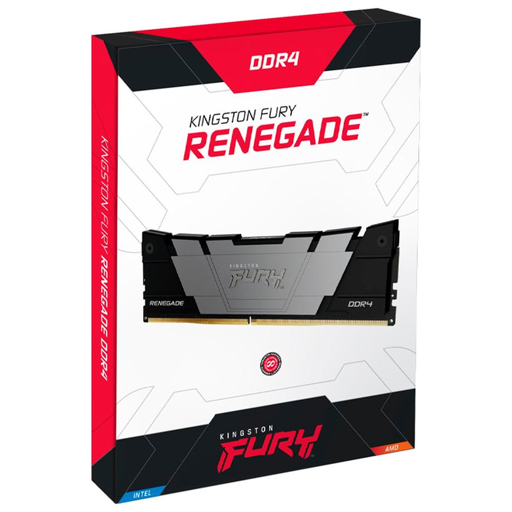 Foto 7 pulgar | Memoria Ram Ddr4 8gb 3200mhz Kingston Fury Renegade Kf432c16rb2/8 Negro