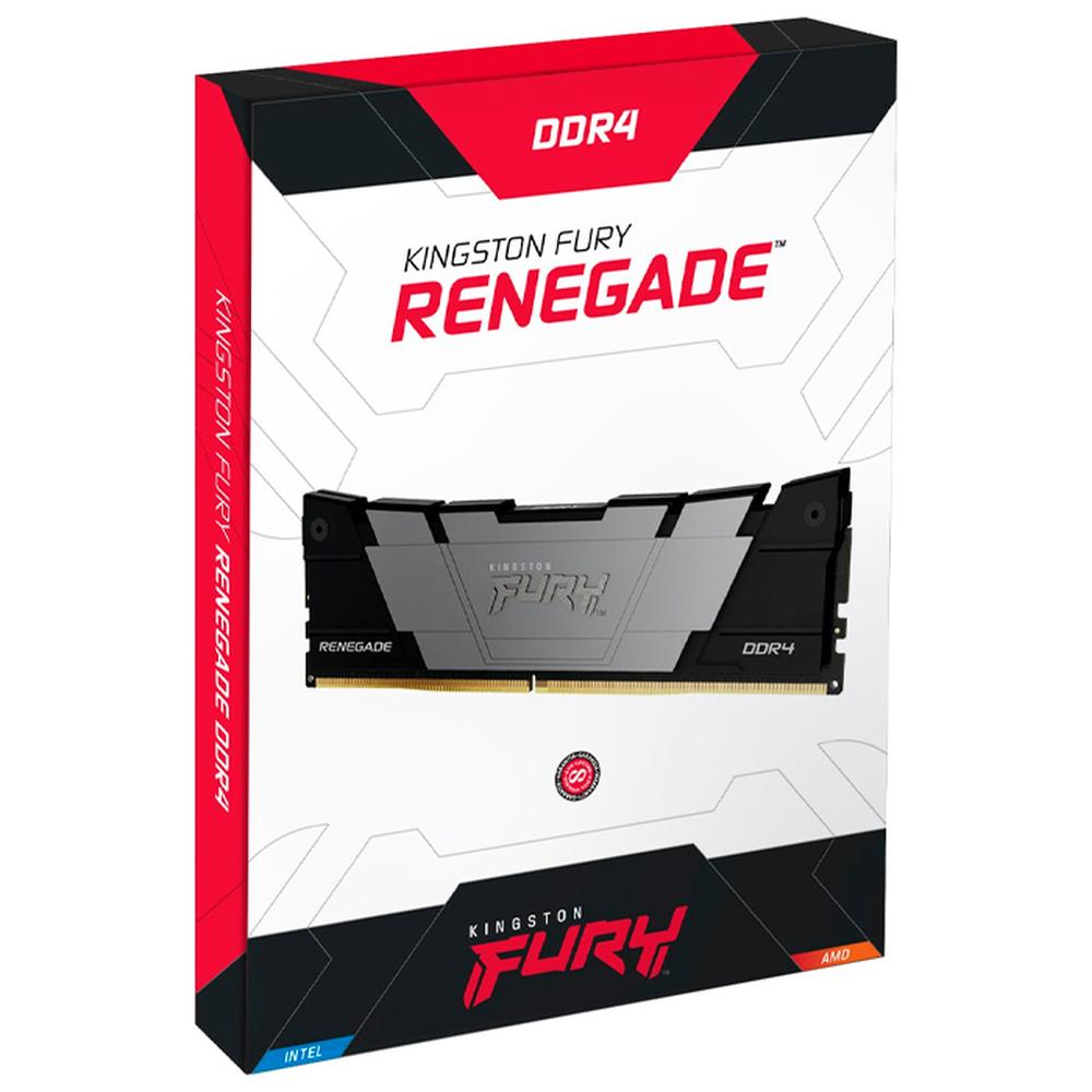 Foto 7 pulgar | Memoria Ram Ddr4 8gb 3600mhz Kingston Fury Renegade Kf436c16rb2/8 Negro