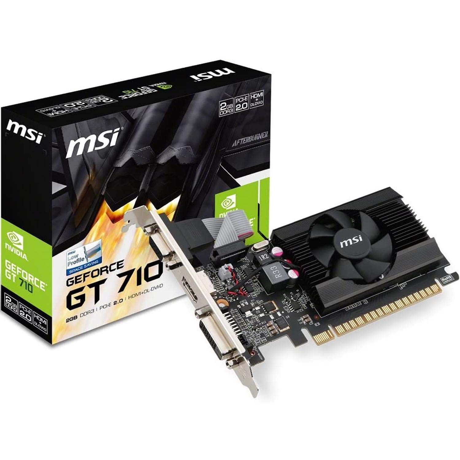 Foto 1 | Tarjeta Gráfica Msi Gaming Geforce Gt 710 2gb Gdrr3 64-bit - Venta Internacional.