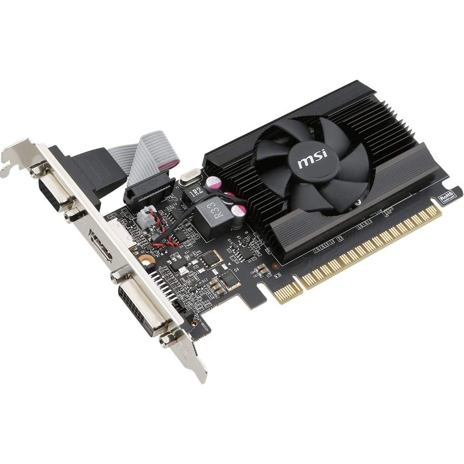 Foto 3 | Tarjeta Gráfica Msi Gaming Geforce Gt 710 2gb Gdrr3 64-bit - Venta Internacional.