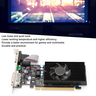 Foto 4 | Tarjeta Gráfica Tangxi Pci E 2.0 De 1 Gb De Memoria De Vídeo Ddr2 Gt210 - Venta Internacional.