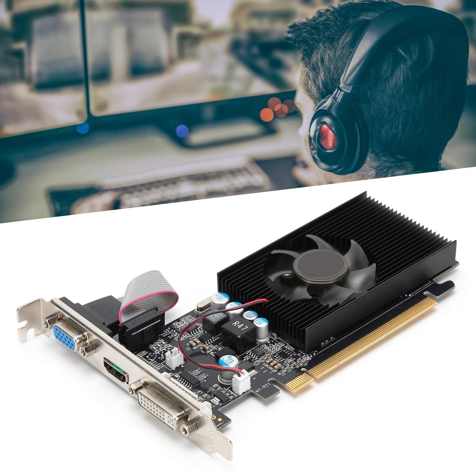 Foto 6 pulgar | Tarjeta Gráfica Tangxi Pci E 2.0 De 1 Gb De Memoria De Vídeo Ddr2 Gt210 - Venta Internacional.