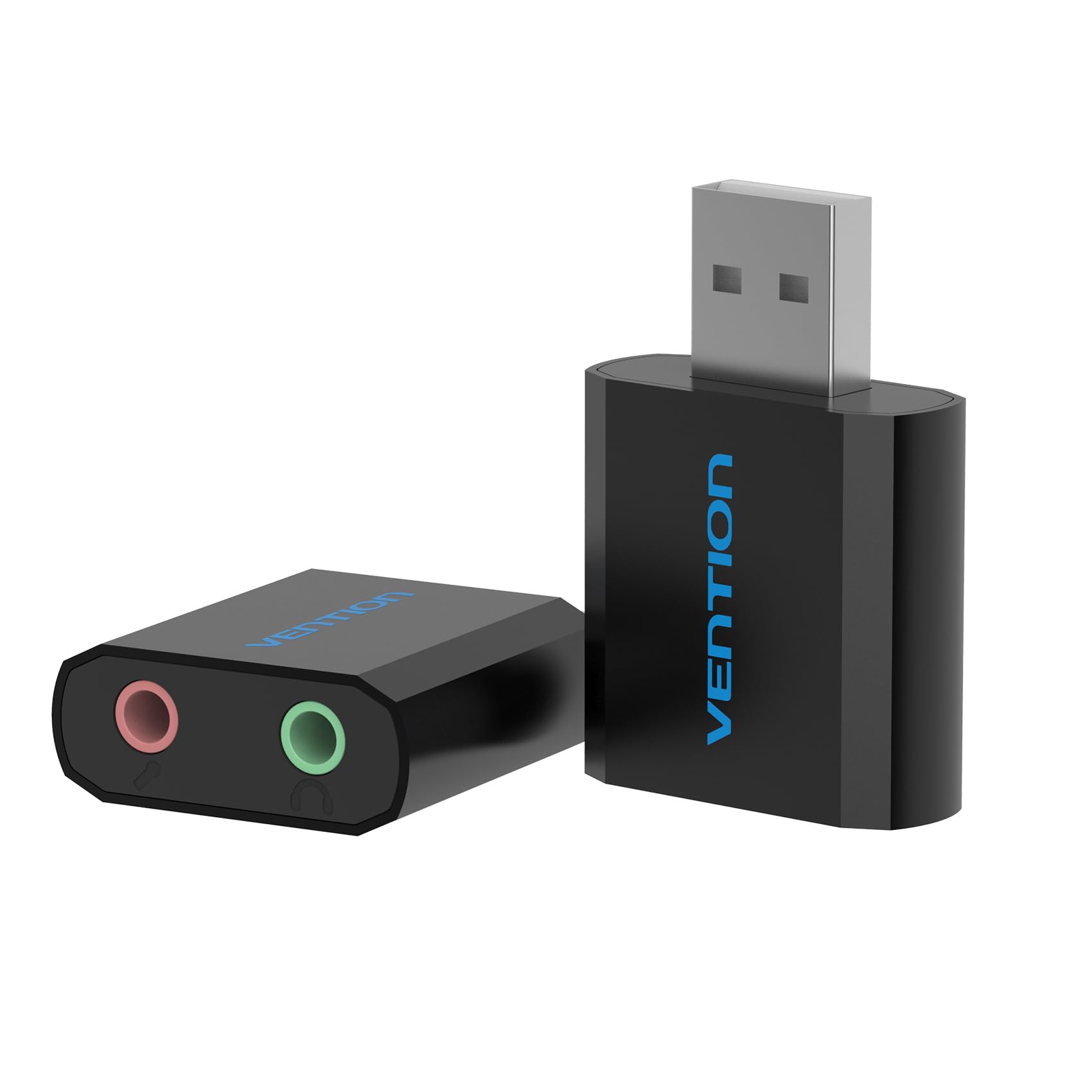 Foto 2 | Tarjeta De Sonido Estéreo Externa Usb Vention Para Pc Portátil - Venta Internacional.