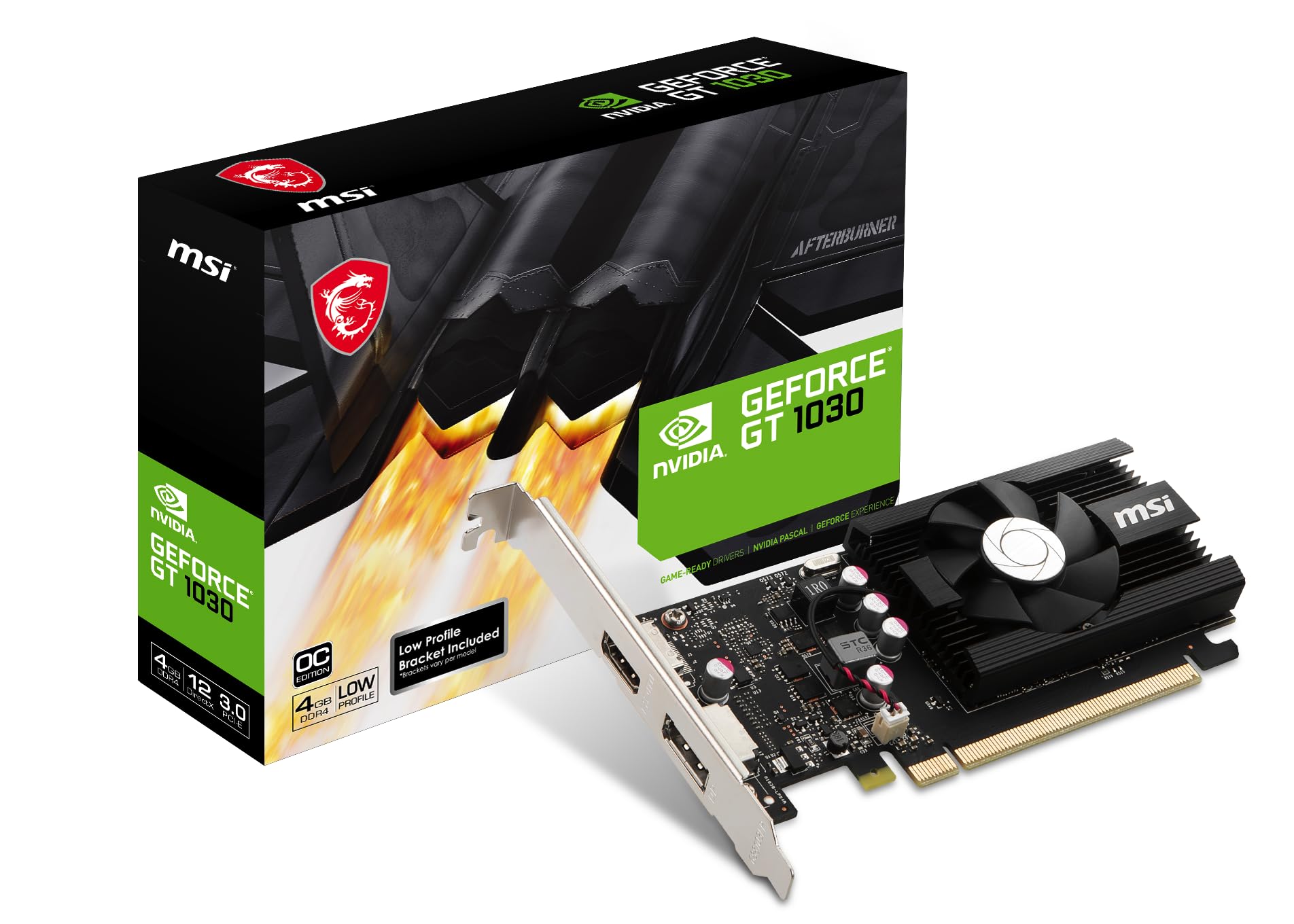 Foto 2 pulgar | Tarjeta Gráfica Msi Gaming Geforce Gt 1030 4gb Gdrr4 64-bit - Venta Internacional.