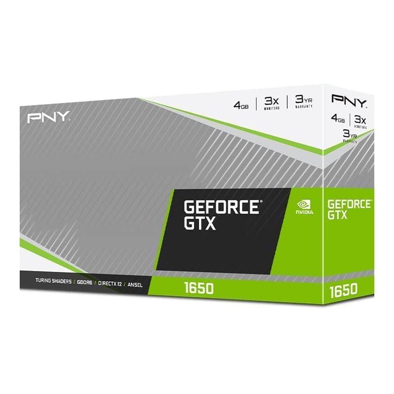 Foto 8 pulgar | Tarjeta Gráfica Pny Geforce Gtx 1650 4gb Gddr6 Con Doble Ventilador - Venta Internacional.