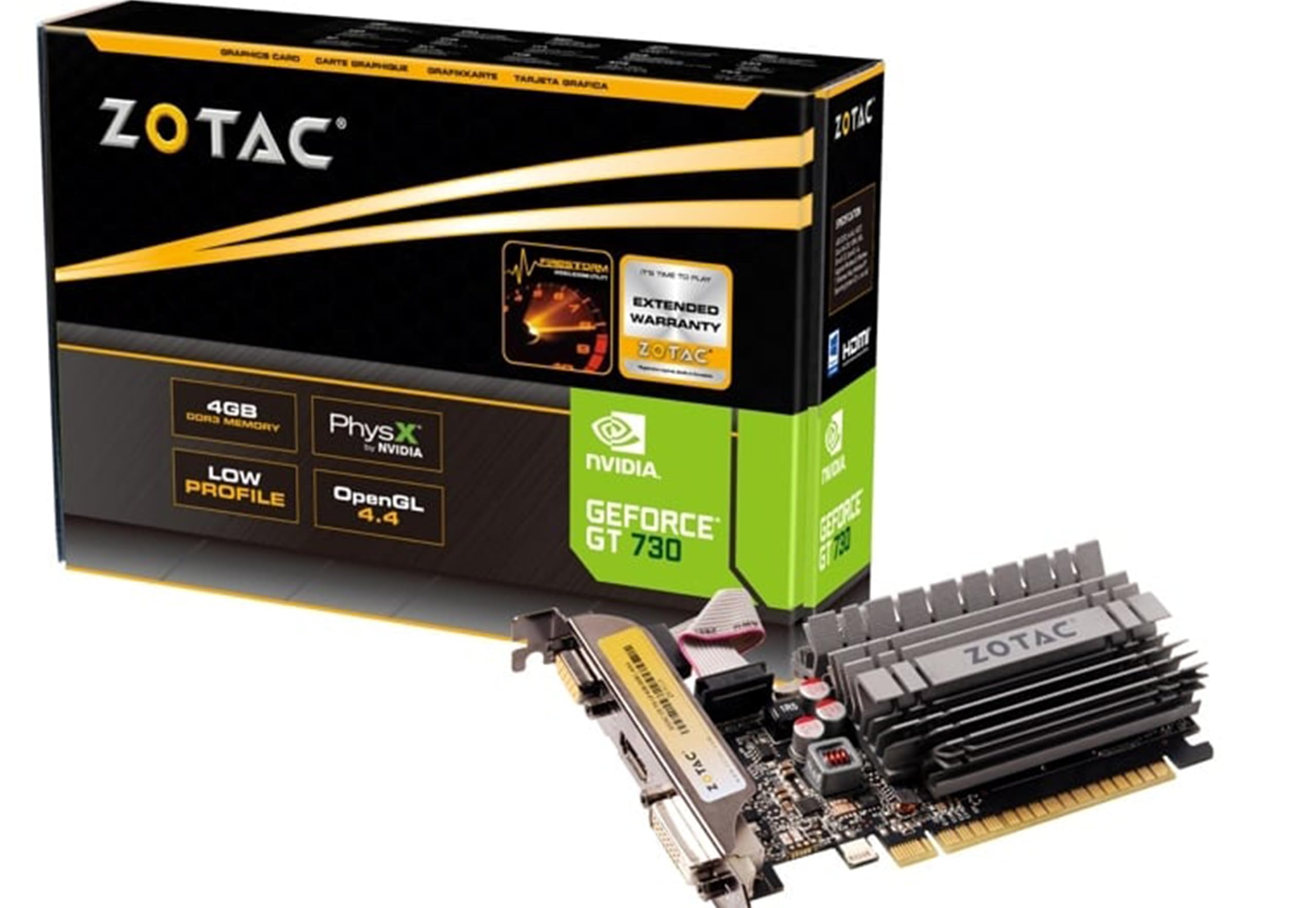 Tarjeta Gráfica Zotac Geforce Gt 730 Zone Edition 4gb Ddr3 - Venta Internacional. $2,672