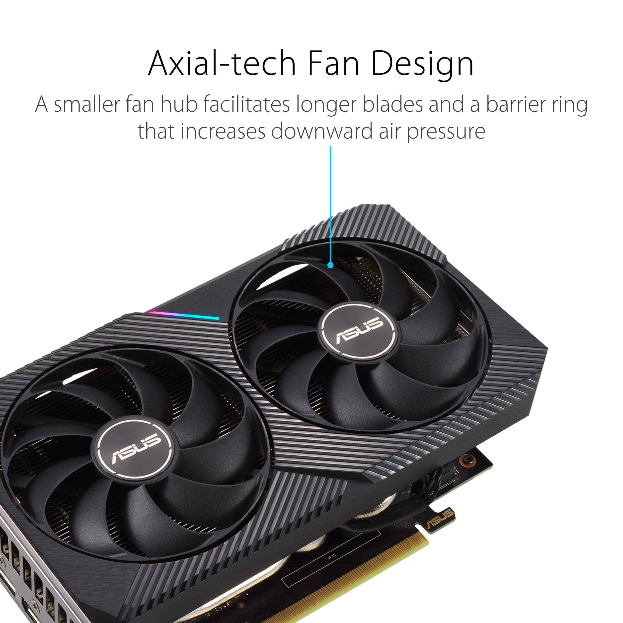 Foto 2 | Tarjeta Gráfica Asus Dual Nvidia Geforce Rtx 3060 V2 Oc 12gb - Venta Internacional.