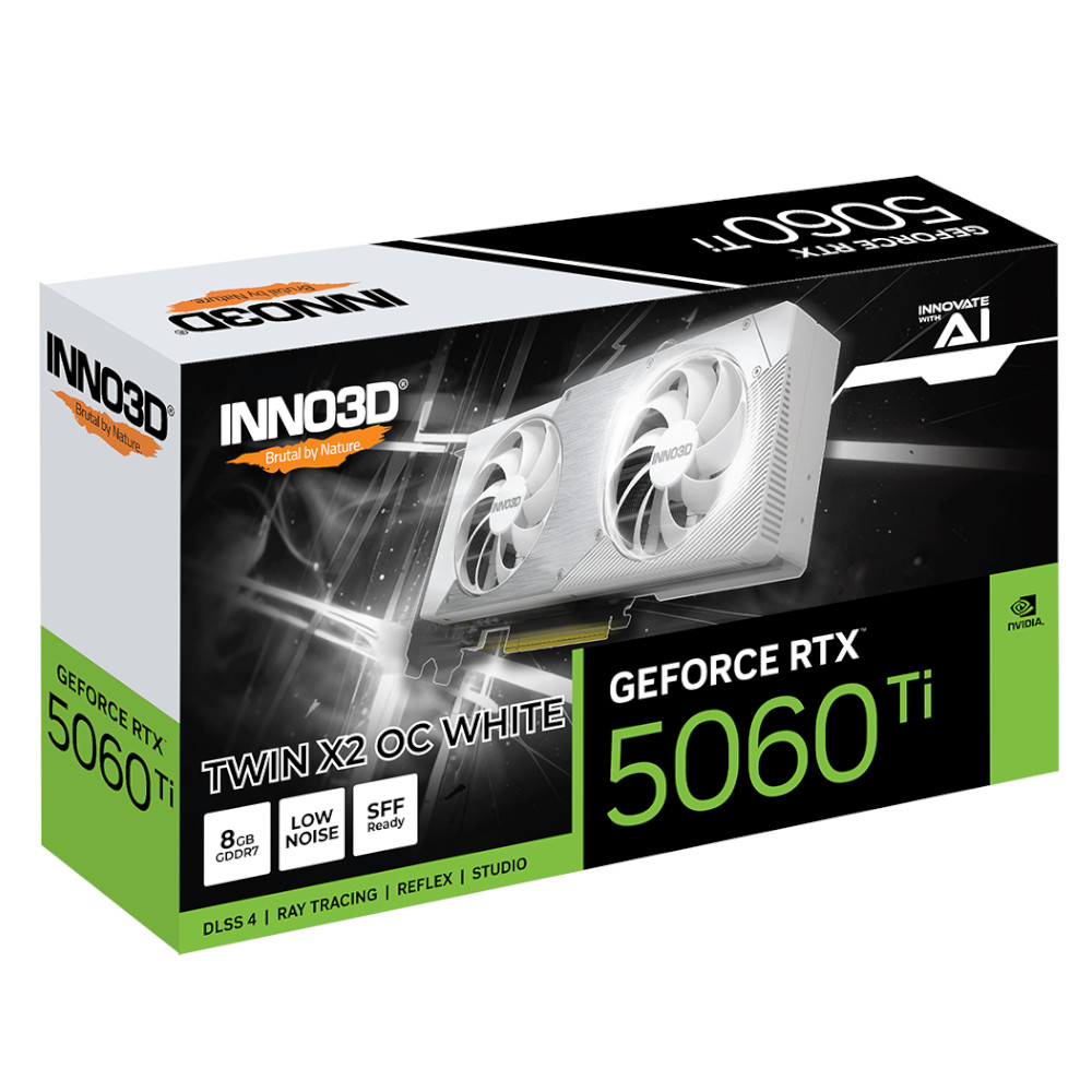 Foto 2 | Tarjeta De Video Inno3d Rtx 5060 Ti X2 Oc Color Blanco