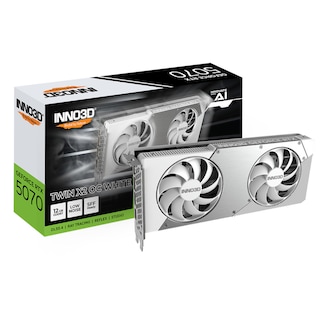 Foto 1 | Tarjeta De Video Inno3d Rtx 5070 2x Oc 12gb Color Blanco