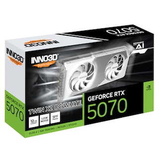 Foto 2 | Tarjeta De Video Inno3d Rtx 5070 2x Oc 12gb Color Blanco