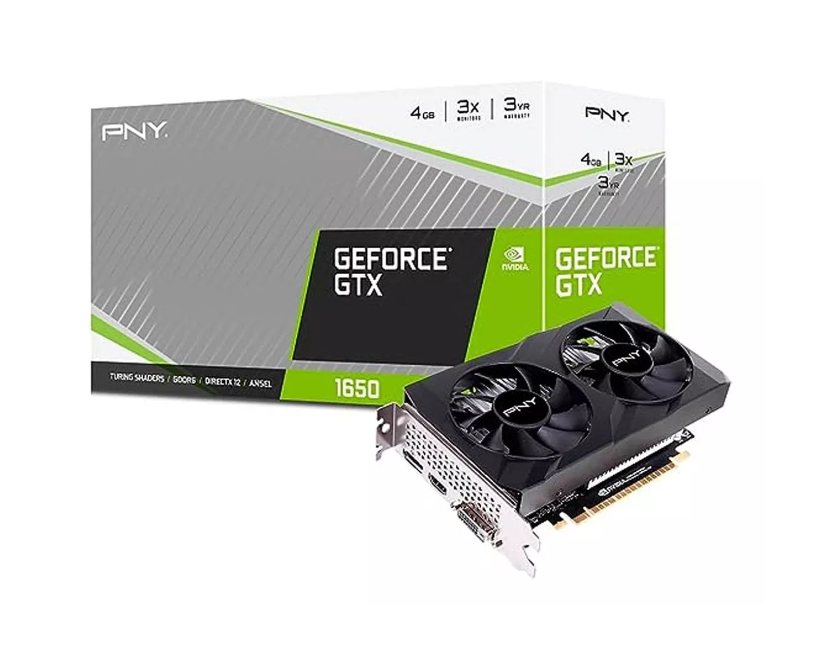 Tarjeta de Video Nvidia Pny Geforce Gtx 1650 4gb