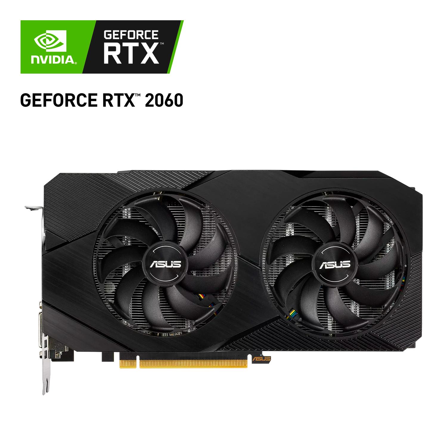 Foto 3 pulgar | Tarjeta De Video Asus Dual Geforce Rtx 2060 Evo 12gb Gddr6  Color Negro