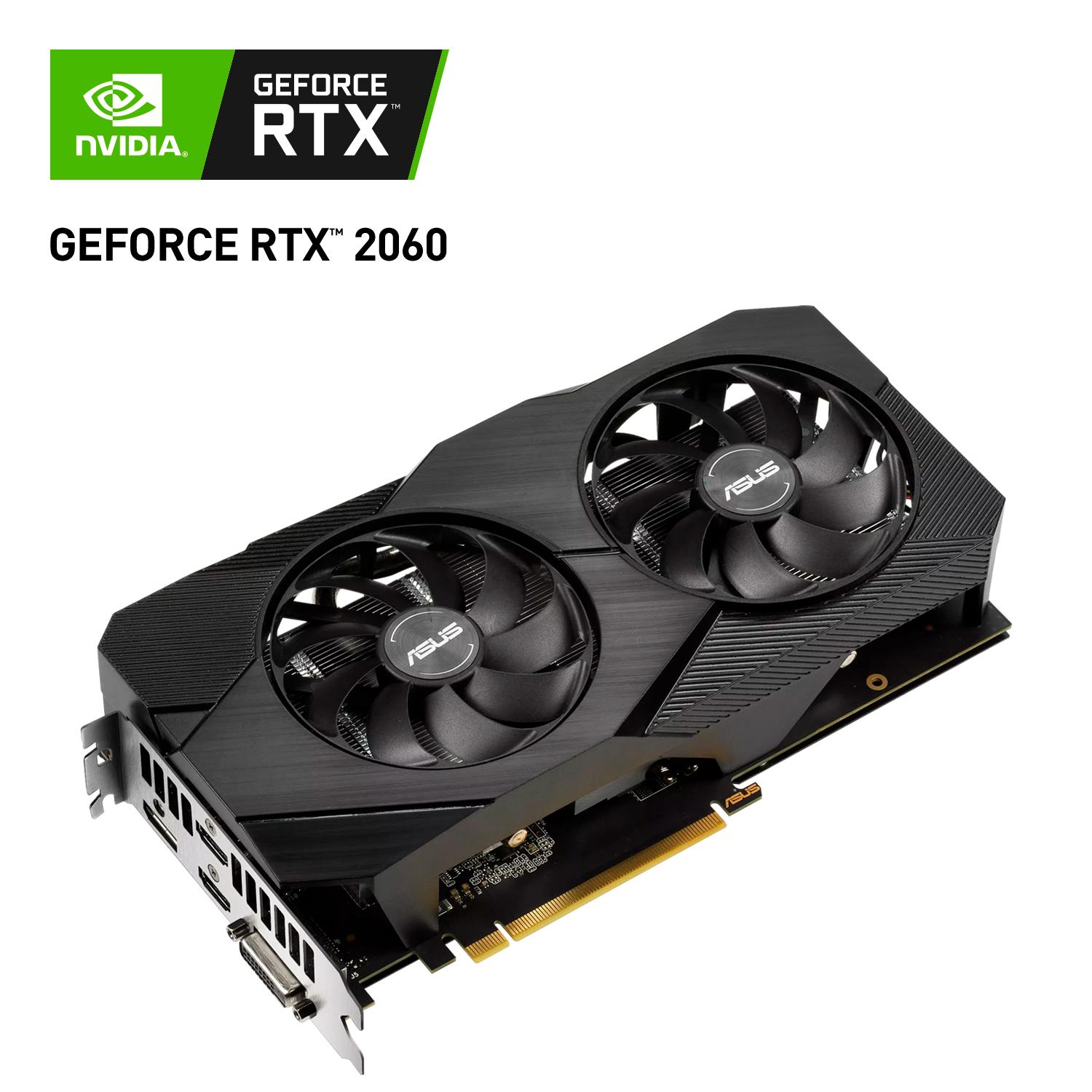 Foto 4 pulgar | Tarjeta De Video Asus Dual Geforce Rtx 2060 Evo 12gb Gddr6  Color Negro