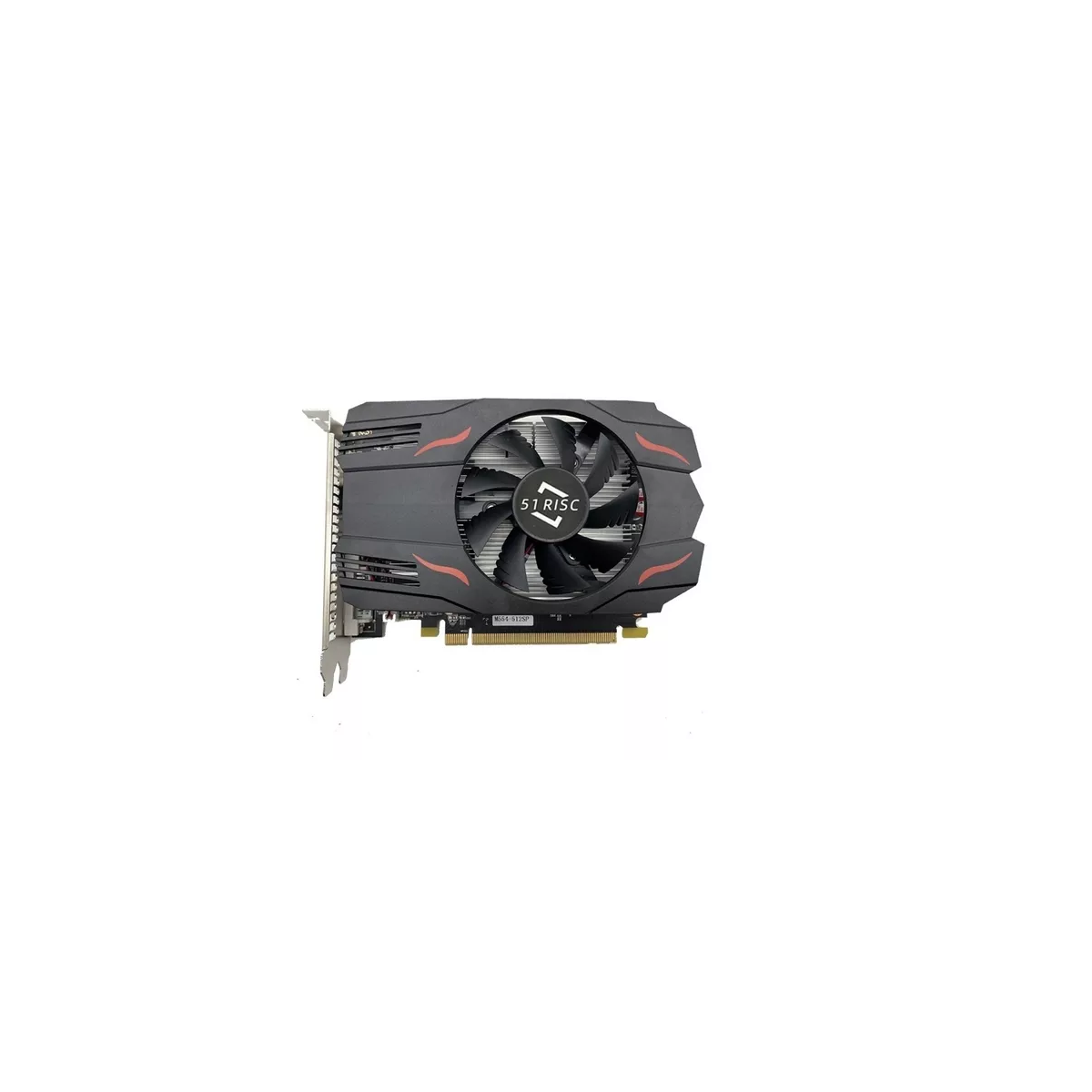 Tarjeta Gráfica Amd 51risc Rx550 4g 512sp 128bit Gddr5  Eo Safe Imports Esi-14600 Negro