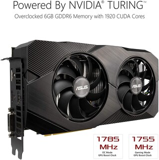 Foto 2 | Tarjeta Gráfica Asus Geforce Rtx 2060 Overclocked 6gb Gddr6 - Venta Internacional.