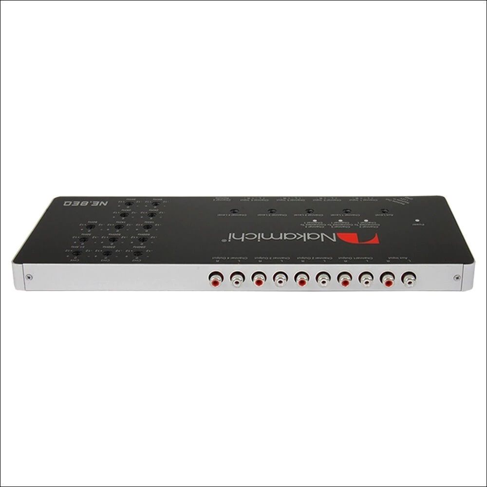 Foto 1 | Ecualizador con Convertidor Nakamichi Ne-8eq color Negro de 8 Bandas