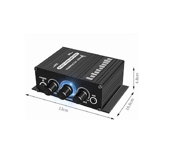 Foto 2 | Amplificador 400w Para Auto, Moto Y Casa Eo Safe Imports Esi-273 Negro