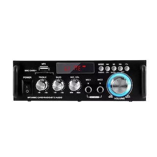 Foto 2 | Amplificador De Audio Estéreo Bluetooth 5.0 600w Lcd Eo Safe Imports Esi-4790 Negro