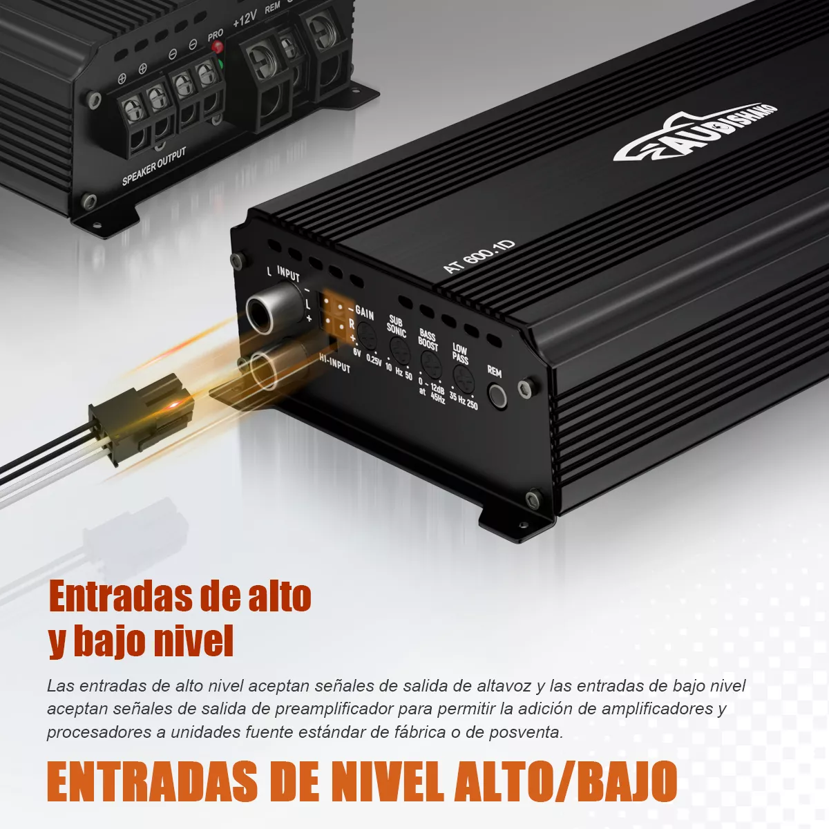 Foto 3 | Amplificador de Audio Monobloque Clase D Diseñado para Subwoofers Eo Safe Imports Esi-16051 Negro