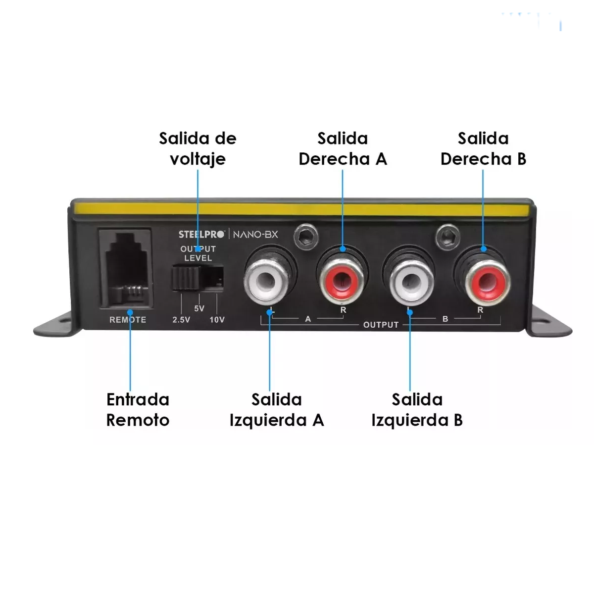 Foto 4 | Epicentro Restaurador Digital de Bajos Steelpro Nano-bx 10v Negro